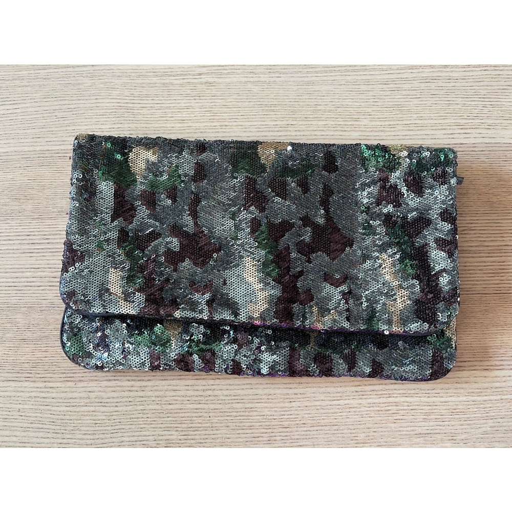 BCBGMAXAZRIA sequin Clutch